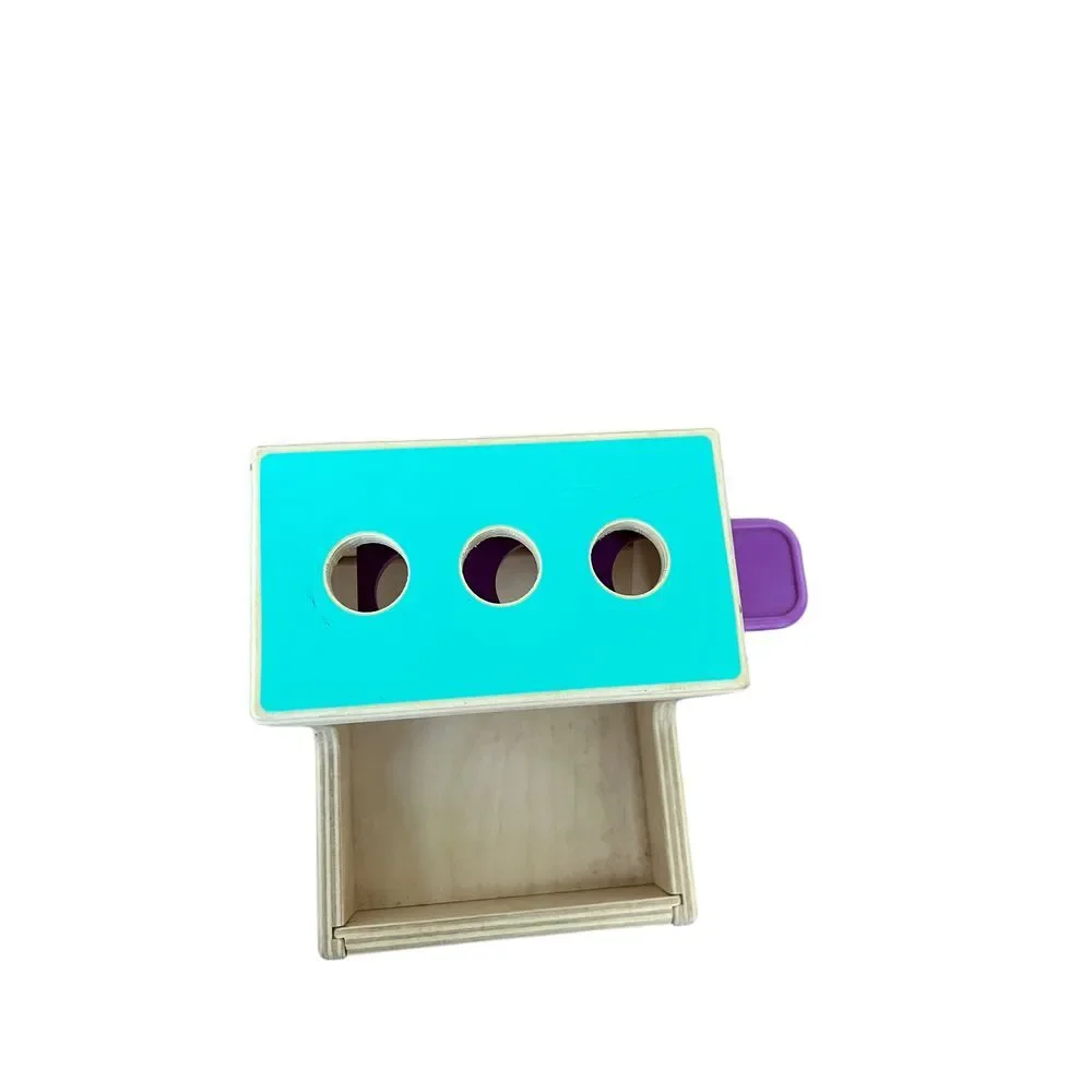 Lovevery‎ Wooden Peg Drop from The Thinker Play Kit Months 11-12 Baby Montessori